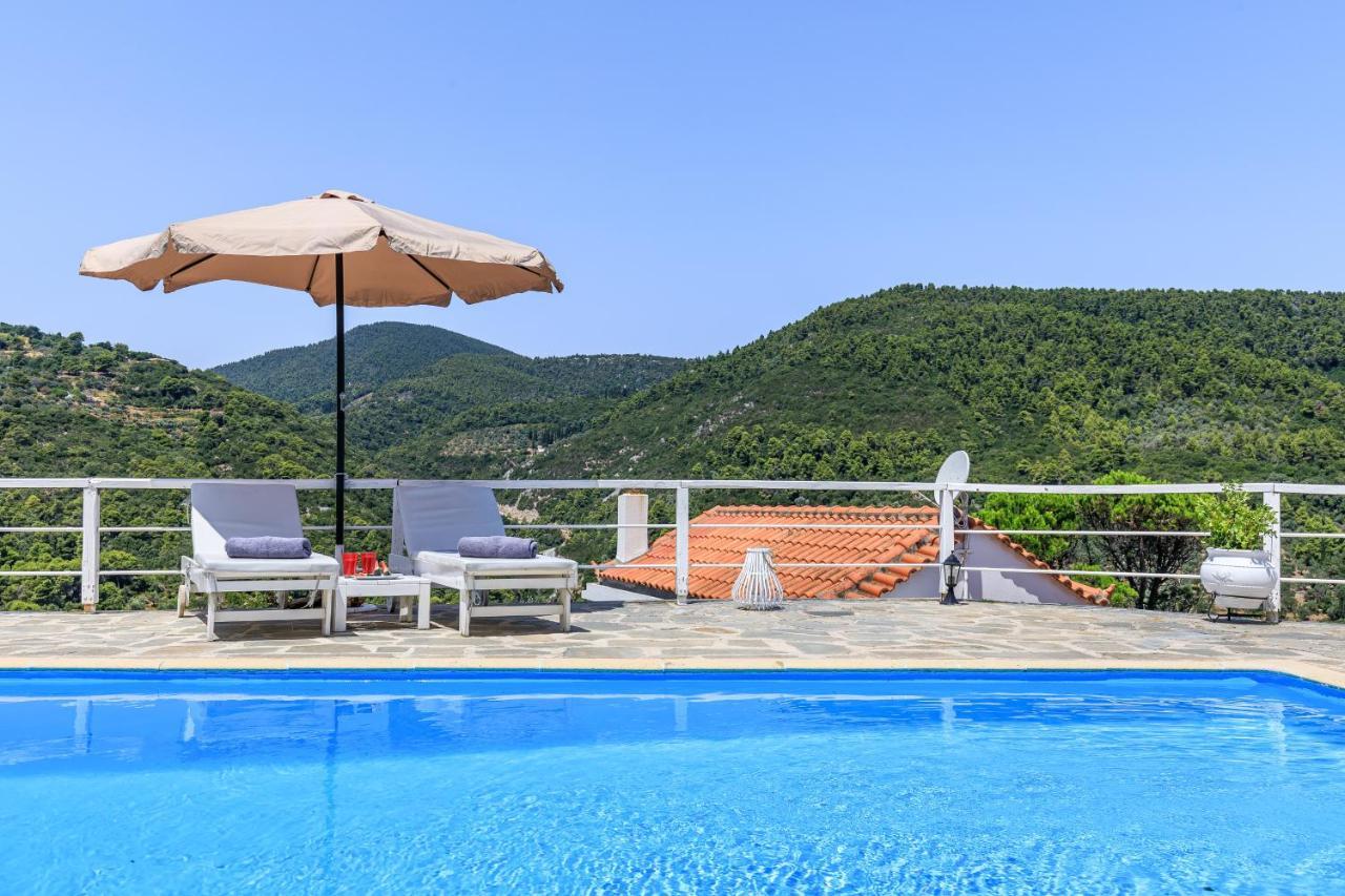 Villa Fotini Kalivi In Raches Panormos  Exterior foto